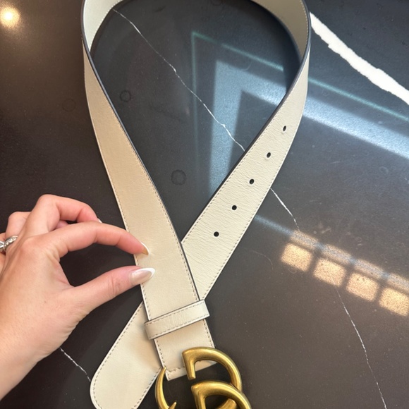 Gucci GG marmont leather belt main image 5